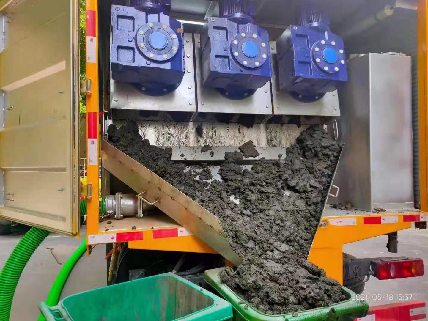 雁江化粪池清掏城市维护站-泥浆净化干湿分离处理